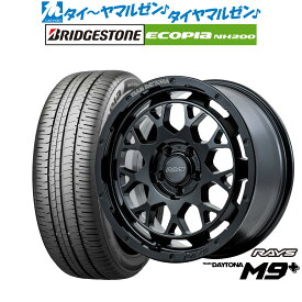 [6/1]P5倍+最大100%ポイントバック！★要エントリー新品 サマータイヤ ホイール4本セットレイズ チームデイトナ M9+18インチ 7.5Jブリヂストン ECOPIA エコピア NH200225/45R18