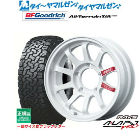 [6/4～10]割引クーポン配布新品 サマータイヤ ホイール4本セットレイズ A・LAP エーラップ-ジェイ PRO16インチ 5.5Jグッドリッチ オールテレーン T/A KO2215/70R16