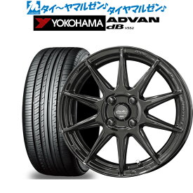 [5/18]ストアポイント3倍!!新品 サマータイヤ ホイール4本セットKYOHO サーキュラー C10R15インチ 5.5Jヨコハマ ADVAN アドバン dB(V552)195/55R15