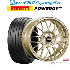 [6/4～10]割引クーポン配布新品 サマータイヤ ホイール4本セットBBS JAPAN RG-F15インチ 6.0Jピレリ POWERGY (パワジー)175/65R15