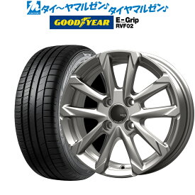 [6/4～10]割引クーポン配布新品 サマータイヤ ホイール4本セットJAPAN三陽 ZACK JP-32515インチ 5.5Jグッドイヤー エフィシエント グリップ RVF02175/65R15