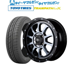 [4/24～26]割引クーポン配布新品 サマータイヤ ホイール4本セットMID ナイトロパワー M10 パーシング KC14インチ 4.5Jトーヨータイヤ トランパス LuK 165/60R14