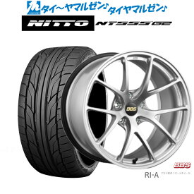 新品 サマータイヤ ホイール4本セットBBS JAPAN RI-A18インチ 8.5JNITTO NT555 G2 215/40R18