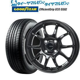 [5/18]ストアポイント3倍!!新品 サマータイヤ ホイール4本セットホットスタッフ G.speed G-0616インチ 6.0Jグッドイヤー エフィシエント グリップ エコ EG02185/55R16