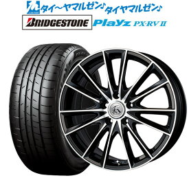 [5/18]ストアポイント3倍!!新品 サマータイヤ ホイール4本セットテクノピア カシーナ FV-719インチ 7.5Jブリヂストン PLAYZ プレイズ PX-RVII225/45R19