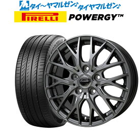 [6/4～10]割引クーポン配布新品 サマータイヤ ホイール4本セットホットスタッフ エクシーダー E05II16インチ 6.5Jピレリ POWERGY (パワジー)215/55R16