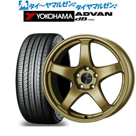 [6/4～10]割引クーポン配布新品 サマータイヤ ホイール4本セットエンケイ PF0517インチ 7.0Jヨコハマ ADVAN アドバン dB(V552)235/50R17