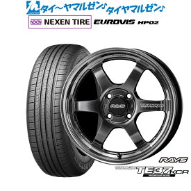 新品 サマータイヤ ホイール4本セットレイズ ボルクレーシング TE37 KCR PROGRESSIVE MODEL15インチ 5.0JNEXEN ネクセン ロードストーン ユーロビズ HP02165/65R15