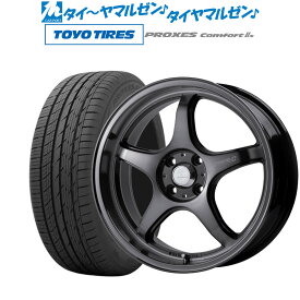 [4/24～26]割引クーポン配布新品 サマータイヤ ホイール4本セット5ZIGEN ゴジゲン プロレーサー FN01R-C STV16インチ 6.0Jトーヨータイヤ プロクセス PROXES Comfort 2s (コンフォート 2s)205/60R16