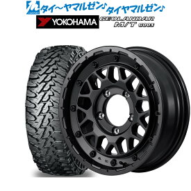 [6/4～10]割引クーポン配布新品 サマータイヤ ホイール4本セットMID ナイトロパワー M29 スティンガー16インチ 6.0Jヨコハマ GEOLANDAR ジオランダー M/T (G003)185/85R16