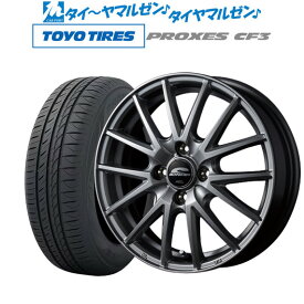 [6/4～10]割引クーポン配布新品 サマータイヤ ホイール4本セットMID シュナイダー SQ2713インチ 4.0Jトーヨータイヤ プロクセス PROXES CF3155/65R13