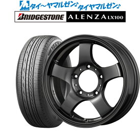 [6/4～10]割引クーポン配布新品 サマータイヤ ホイール4本セットコーセイ JB LANDER16インチ 5.5Jブリヂストン ALENZA アレンザ LX100215/70R16