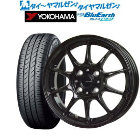 [4/1]P5倍+最大100%ポイントバック！★要エントリー新品 サマータイヤ ホイール4本セットホットスタッフ G.speed G-0713インチ 4.0Jヨコハマ BluEarth ブルーアース (AE-01)155/65R13