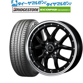 [4/24～26]割引クーポン配布新品 サマータイヤ ホイール4本セットウェッズ ノヴァリス アセット S115インチ 4.5Jブリヂストン ECOPIA エコピア NH200C165/60R15