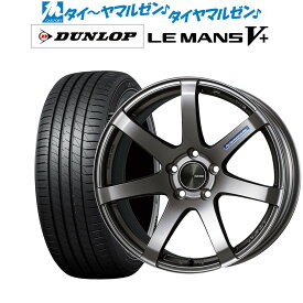 [6/4～10]割引クーポン配布新品 サマータイヤ ホイール4本セットエンケイ PF0717インチ 7.0Jダンロップ LEMANS ルマン V+ (ファイブプラス)225/50R17