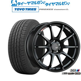 [6/1]P5倍+最大100%ポイントバック！★要エントリー新品 サマータイヤ ホイール4本セットタナベ SSR GT V0218インチ 7.5Jトーヨータイヤ プロクセス PROXES Comfort 2s (コンフォート 2s)225/45R18