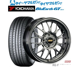 [6/1]P5倍+最大100%ポイントバック！★要エントリー新品 サマータイヤ ホイール4本セットBBS JAPAN RG-F15インチ 6.0Jヨコハマ BluEarth ブルーアース GT (AE51) 175/65R15