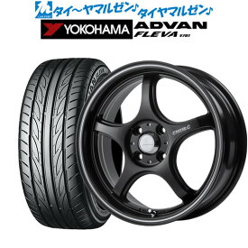 [6/4～10]割引クーポン配布新品 サマータイヤ ホイール4本セット5ZIGEN ゴジゲン プロレーサー FN01R-C STV17インチ 7.0Jヨコハマ ADVAN アドバン フレバ V701205/50R17