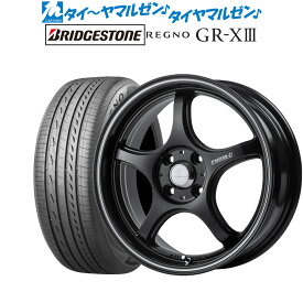 [4/24～26]割引クーポン配布新品 サマータイヤ ホイール4本セット5ZIGEN ゴジゲン プロレーサー FN01R-C STV17インチ 7.0Jブリヂストン REGNO レグノ GR-XIII(GR-X3)195/45R17