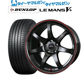 [5/18]ストアポイント3倍!!新品 サマータイヤ ホイール4本セットホットスタッフ クロススピード ハイパーエディション CR718インチ 7.5Jダンロップ LEMANS ルマン V+ (ファイブプラス)235/45R18