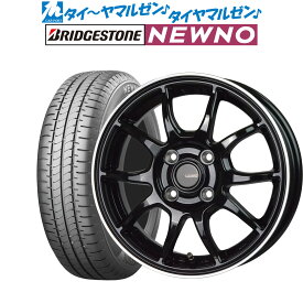 [5/18]ストアポイント3倍!!新品 サマータイヤ ホイール4本セットホットスタッフ G.speed P-0613インチ 4.0Jブリヂストン NEWNO ニューノ155/65R13