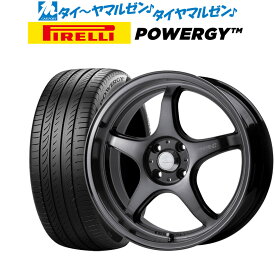 [4/24～26]割引クーポン配布新品 サマータイヤ ホイール4本セット5ZIGEN ゴジゲン プロレーサー FN01R-C STV15インチ 5.5Jピレリ POWERGY (パワジー)175/65R15