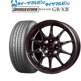 [6/1]P5倍+最大100%ポイントバック！★要エントリー新品 サマータイヤ ホイール4本セットホットスタッフ G.speed P-0716インチ 6.0Jブリヂストン REGNO レグノ GR-XIII(GR-X3)205/60R16