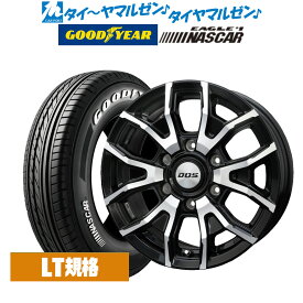 [4/20]割引クーポン配布新品 サマータイヤ ホイール4本セットBADX D,O,S(DOS) VS-T615インチ 6.0Jグッドイヤー EAGLE イーグル #1 NASCAR (ナスカー)195/80R15