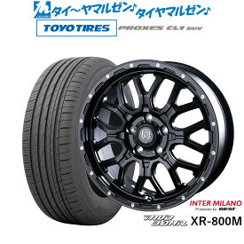 [5/18]ストアポイント3倍!!新品 サマータイヤ ホイール4本セットインターミラノ マッドバーン XR-800M17インチ 7.0Jトーヨータイヤ プロクセス PROXES CL1 SUV 215/60R17