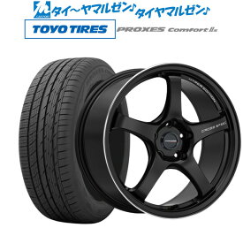 [5/23～26]割引クーポン配布新品 サマータイヤ ホイール4本セットホットスタッフ クロススピード ハイパーエディション CR518インチ 7.5Jトーヨータイヤ プロクセス PROXES Comfort 2s (コンフォート 2s)245/45R18