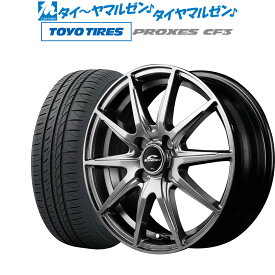 [4/20]割引クーポン配布新品 サマータイヤ ホイール4本セットMID シュナイダー SLS13インチ 4.0Jトーヨータイヤ プロクセス PROXES CF3145/80R13