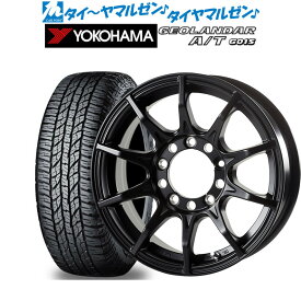 [4/24～26]割引クーポン配布新品 サマータイヤ ホイール4本セット5ZIGEN ゴジゲン ブラックマン ジーアイ16インチ 5.5Jヨコハマ GEOLANDAR ジオランダー A/T(G015)175/80R16