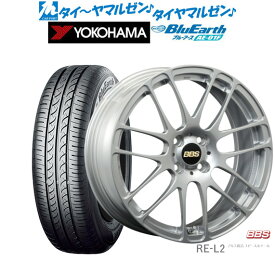 [5/18]ストアポイント3倍!!新品 サマータイヤ ホイール4本セットBBS JAPAN RE-L216インチ 6.0Jヨコハマ BluEarth ブルーアース (AE-01F)185/55R16