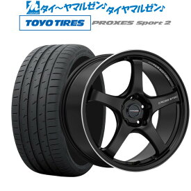 [5/23～26]割引クーポン配布新品 サマータイヤ ホイール4本セットホットスタッフ クロススピード ハイパーエディション CR518インチ 7.5Jトーヨータイヤ プロクセス PROXES スポーツ2 245/45R18