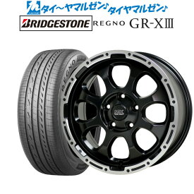 [6/1]P5倍+最大100%ポイントバック！★要エントリー新品 サマータイヤ ホイール4本セットホットスタッフ マッドクロス グレイス17インチ 7.0Jブリヂストン REGNO レグノ GR-XIII(GR-X3)195/45R17