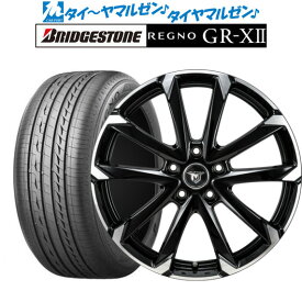 [6/4～10]割引クーポン配布新品 サマータイヤ ホイール4本セットモンツァ JP STYLE MJ-V15インチ 6.0Jブリヂストン REGNO レグノ GR-XII185/60R15