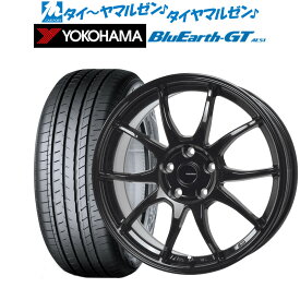 [6/4～10]割引クーポン配布新品 サマータイヤ ホイール4本セットホットスタッフ G.speed G-0616インチ 6.5Jヨコハマ BluEarth ブルーアース GT (AE51) 215/55R16