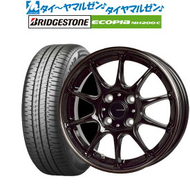 [5/18]ストアポイント3倍!!新品 サマータイヤ ホイール4本セットホットスタッフ G.speed P-0713インチ 4.0Jブリヂストン ECOPIA エコピア NH200C155/65R13