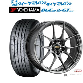 [5/23～26]割引クーポン配布新品 サマータイヤ ホイール4本セットBBS JAPAN RF18インチ 7.5Jヨコハマ BluEarth ブルーアース GT (AE51) 215/40R18