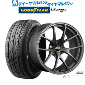 新品 サマータイヤ ホイール4本セットBBS JAPAN RI-A18インチ 8.5Jグッドイヤー イーグル LS2000 ハイブリッド2(HB2)215/40R18