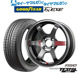 [4/20]割引クーポン配布新品 サマータイヤ ホイール4本セットレイズ ボルクレーシング TE37 SONIC(ソニック)SL16インチ 7.0Jグッドイヤー イーグル LS EXE（エルエス エグゼ）205/50R16