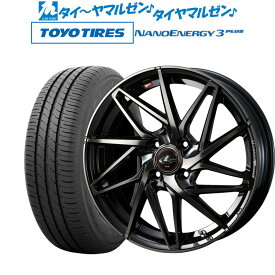 [4/24～26]割引クーポン配布新品 サマータイヤ ホイール4本セットウェッズ レオニス IT15インチ 5.5Jトーヨータイヤ NANOENERGY ナノエナジー 3プラス 185/65R15