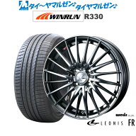 [18日]割引クーポン配布新品 サマータイヤ ホイール4本セットウェッズ レオニス FR16インチ 5.0JWINRUN …