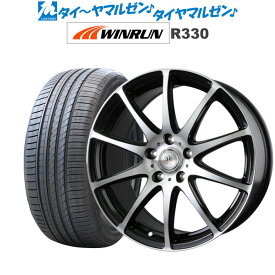 [4/24～26]割引クーポン配布新品 サマータイヤ ホイール4本セットBADX ロクサーニスポーツ RS-1015インチ 6.0JWINRUN ウインラン R330185/55R15