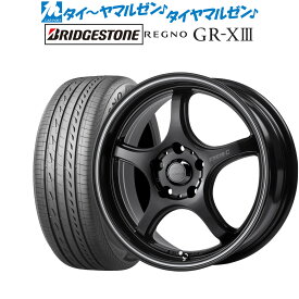 [6/4～10]割引クーポン配布新品 サマータイヤ ホイール4本セット5ZIGEN ゴジゲン プロレーサー FN01R-C STV17インチ 7.0Jブリヂストン REGNO レグノ GR-XIII(GR-X3)215/55R17