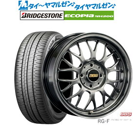 [5/20]割引クーポン配布新品 サマータイヤ ホイール4本セットBBS JAPAN RG-F16インチ 6.5Jブリヂストン ECOPIA エコピア NH200195/50R16