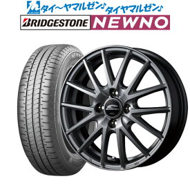 [4/1]P5倍+最大100%ポイントバック！★要エントリー新品 サマータイヤ ホイール4本セットMID シュナイダー SQ2713インチ 4.0Jブリヂストン NEWNO ニューノ155/65R13