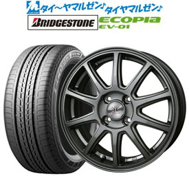 [6/4～10]割引クーポン配布新品 サマータイヤ ホイール4本セットBADX ロクサーニスポーツ SP1015インチ 5.5Jブリヂストン ECOPIA エコピア EV-01185/65R15