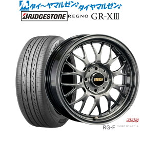 [6/4～10]割引クーポン配布新品 サマータイヤ ホイール4本セットBBS JAPAN RG-F15インチ 6.0Jブリヂストン REGNO レグノ GR-XIII(GR-X3)195/65R15