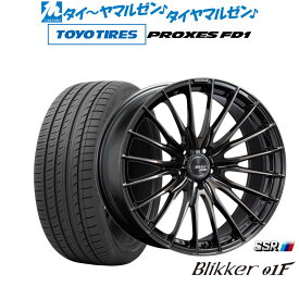 [6/1]P5倍+最大100%ポイントバック！★要エントリー新品 サマータイヤ ホイール4本セットタナベ SSR ブリッカー 01F20インチ 8.5Jトーヨータイヤ プロクセス PROXES FD1 245/40R20